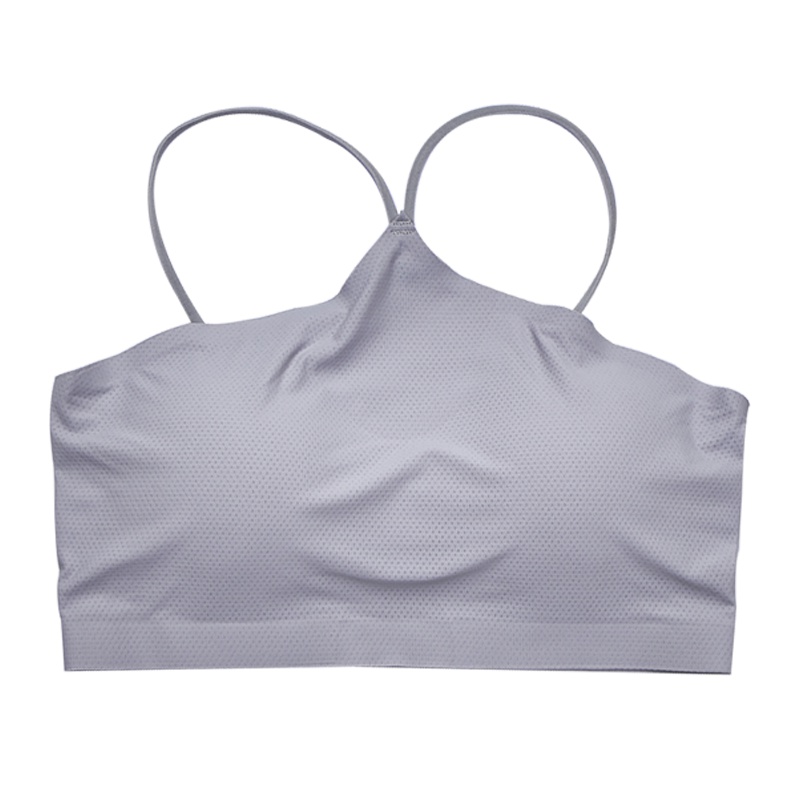 浅杏新款无痕美背抹胸夏季无钢圈睡眠运动背心学生吊带一片式文胸