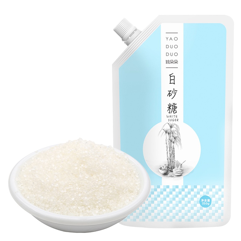 姚朵朵 白砂糖 袋装细砂糖烘培调味烹饪炖甜品煲汤350g