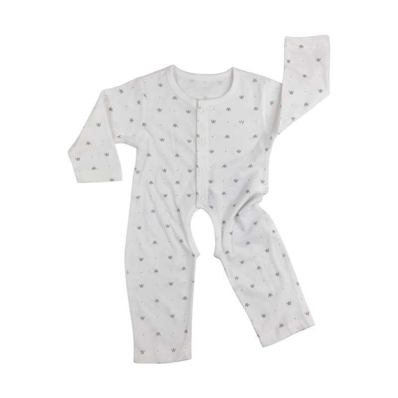 小马波迪婴儿开档连体衣开裆宝宝衣服春秋纯棉睡衣薄款男婴幼儿哈衣爬服夏