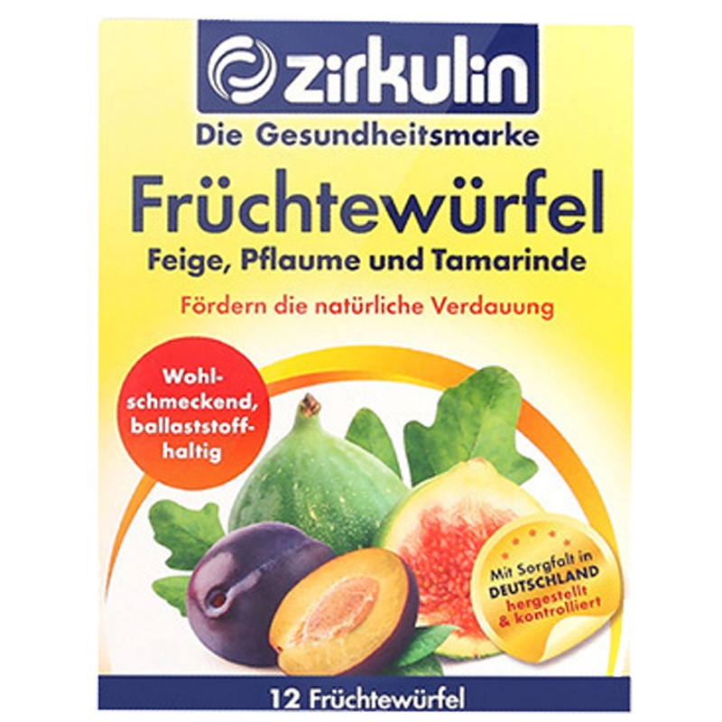 [澎湃“蔬”肠好气色]Zirkulin哲库林 润肠 清宿便排肠毒 果蔬纤维 果蔬润肠通畅乐康膏 12块/盒