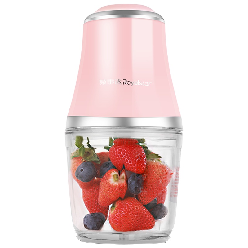 荣事达(Royalstar)辅食料理机肉绞馅灌肠绞蒜小型家用不锈钢刀头绞肉机搅拌机RS-JR021