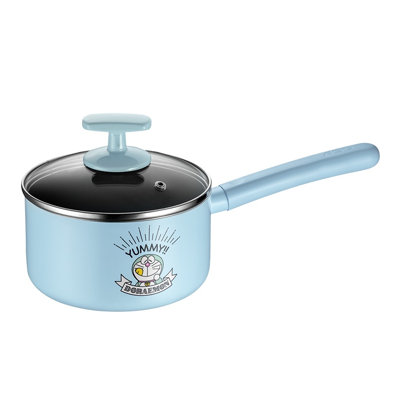 爱仕达锅具NL16DR1WG-B小奶锅不粘锅家用 热奶锅煮面泡面锅汤锅 明火通用