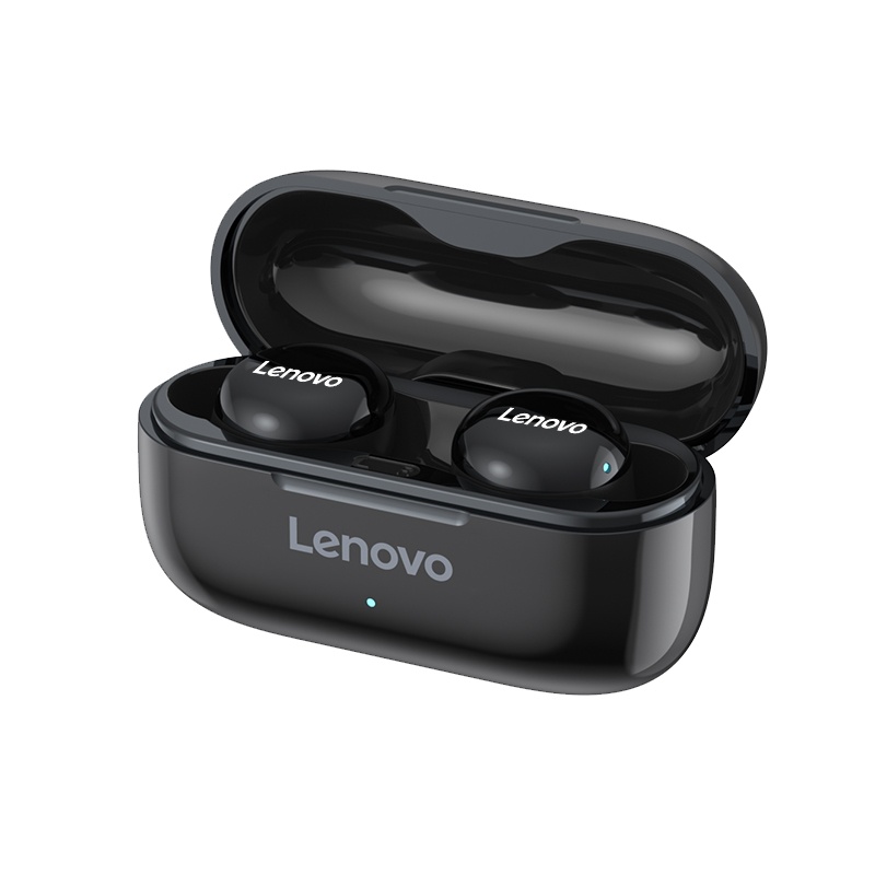 联想(Lenovo)蓝牙耳机 LP11黑色 真无线蓝牙耳机入耳式双耳运动防水迷你智能触控通话降噪苹果华为手机通用