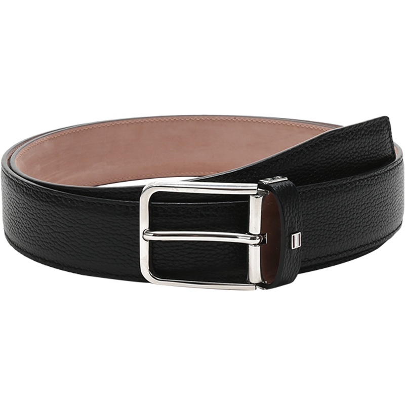 BALLY 巴利 男款皮质针扣式皮带腰带 GARKIN 35 M TSP