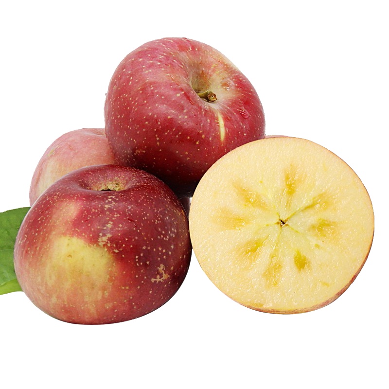 波得 四‌川大‌凉山盐‌源丑苹果 冰糖心苹果 大‌果礼盒12枚 4.5-5斤 单果重180g起