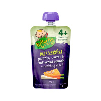 【临期清仓】Rafferty's Garden 婴儿辅食防风草南瓜果泥4+120G