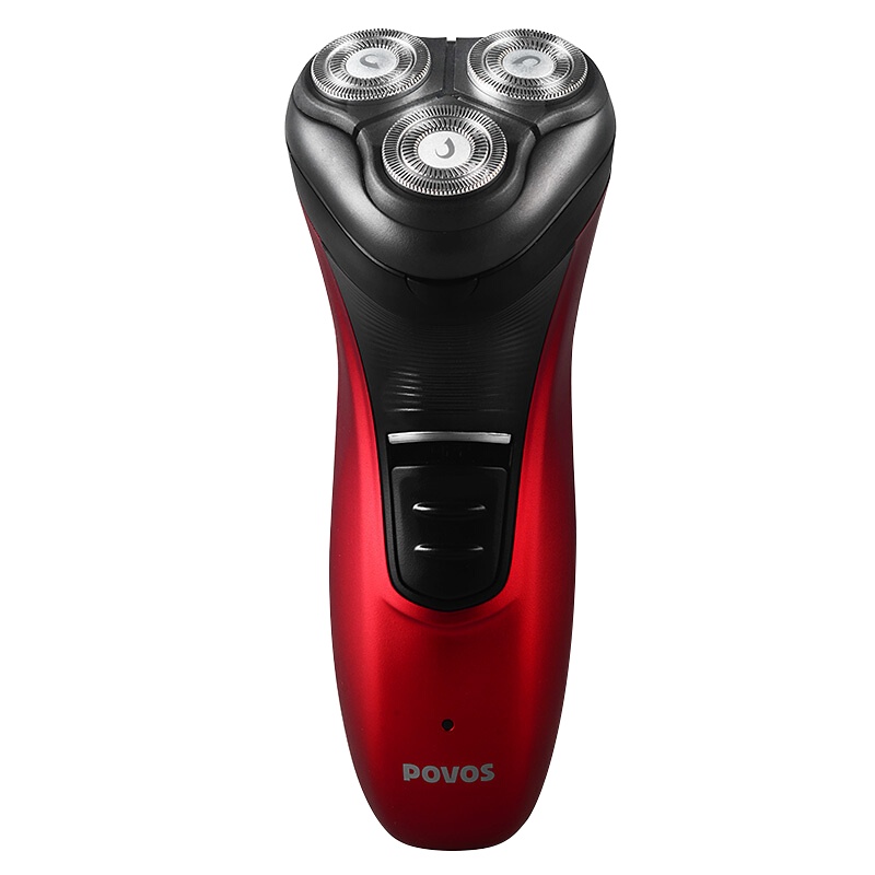 奔腾(POVOS)电动剃须刀 三刀头剃胡刀胡须刀刮胡刀(带鬓角刀)刀头水洗剃须刀PW930