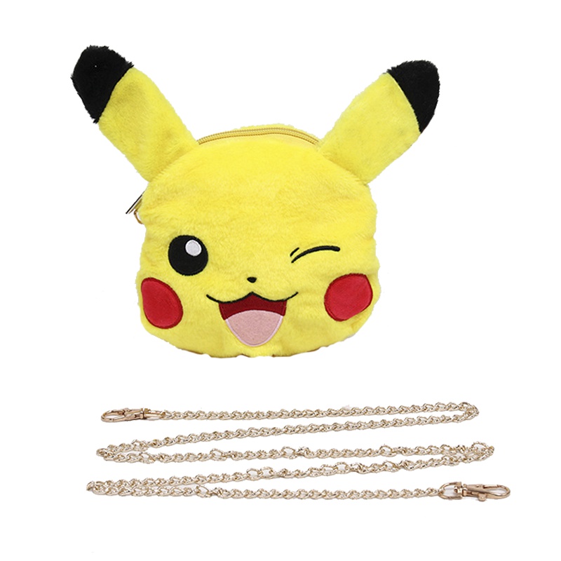宝可梦 皮卡丘系列头型小挎包（可爱款） LB1034