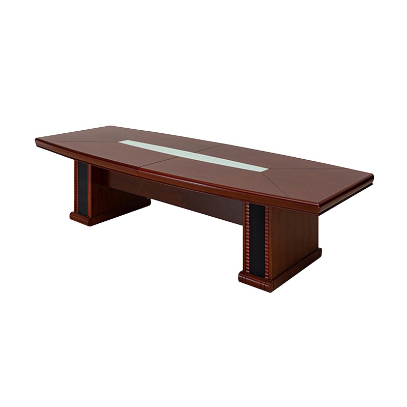 鸿澜+办公家具油漆贴木皮会议桌HL2401