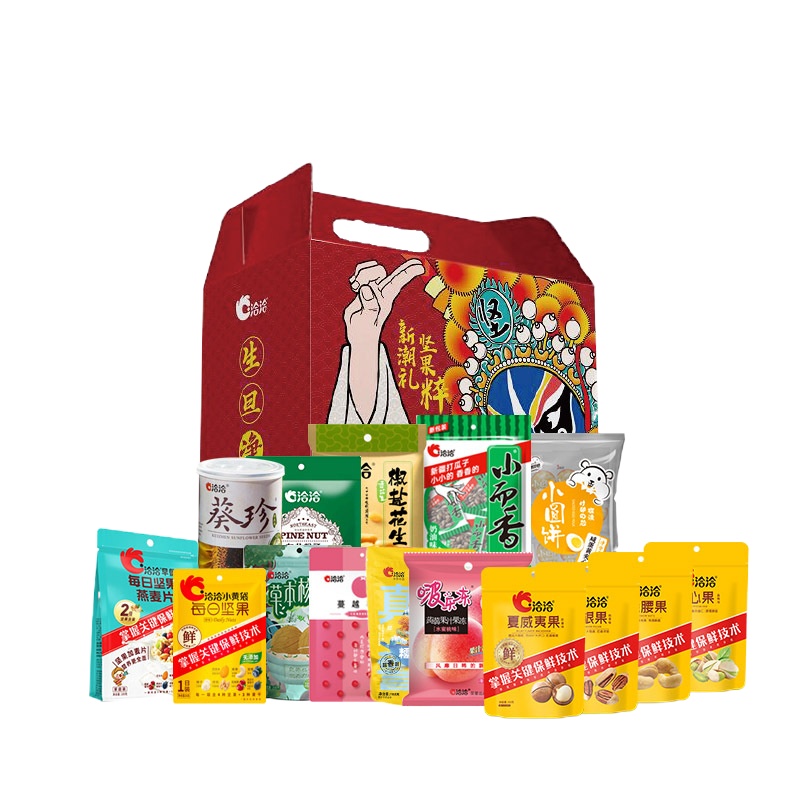 洽洽国潮系列-洽洽有财2.13kg坚果礼盒