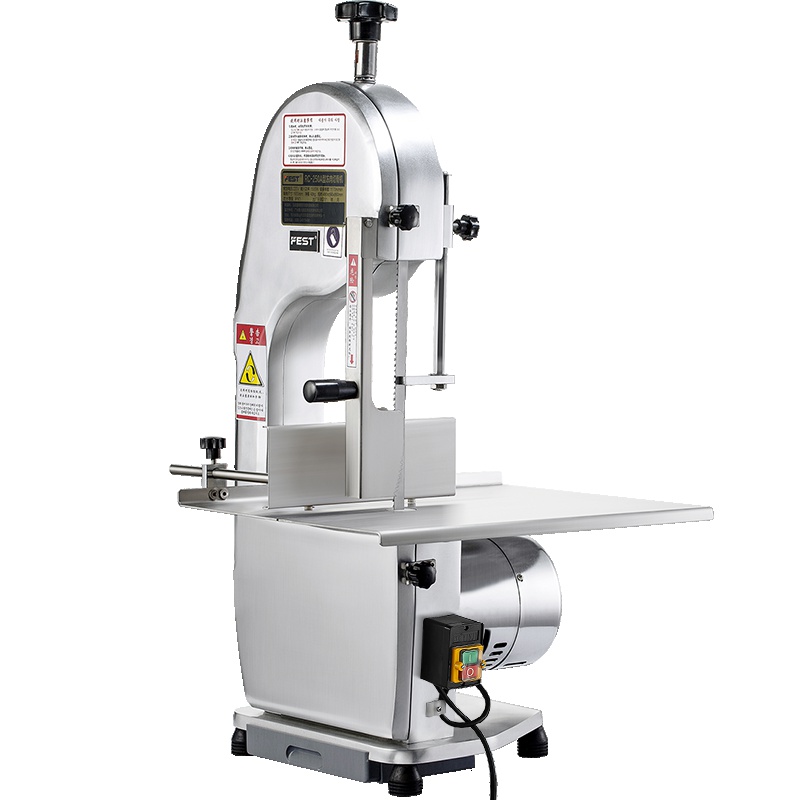 FEST铝合金锯骨机台式商用切骨机切骨块机切骨机锯排骨机不锈钢台1500W 铝合金外壳商用锯骨机