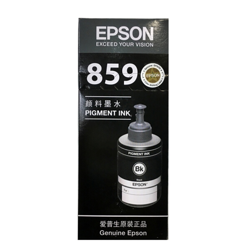 爱普生EPSON T8591黑色墨水适用M105/M205/L605/L655/L1455喷墨打印机