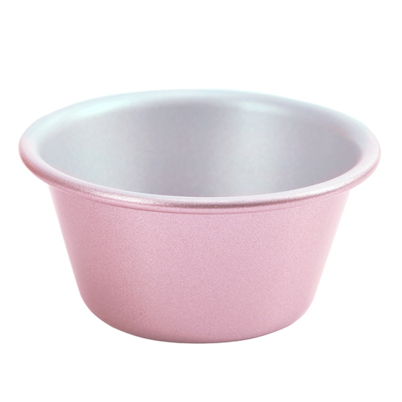 学厨 CHEFMADE 烘焙工具 玫瑰金2号不粘布丁杯 蛋糕模具 烘焙模具厨房工具 WK9417