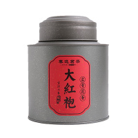 春逸茗茶 大红袍茶叶 礼盒装武夷山岩茶浓香炭焙 罐装125g
