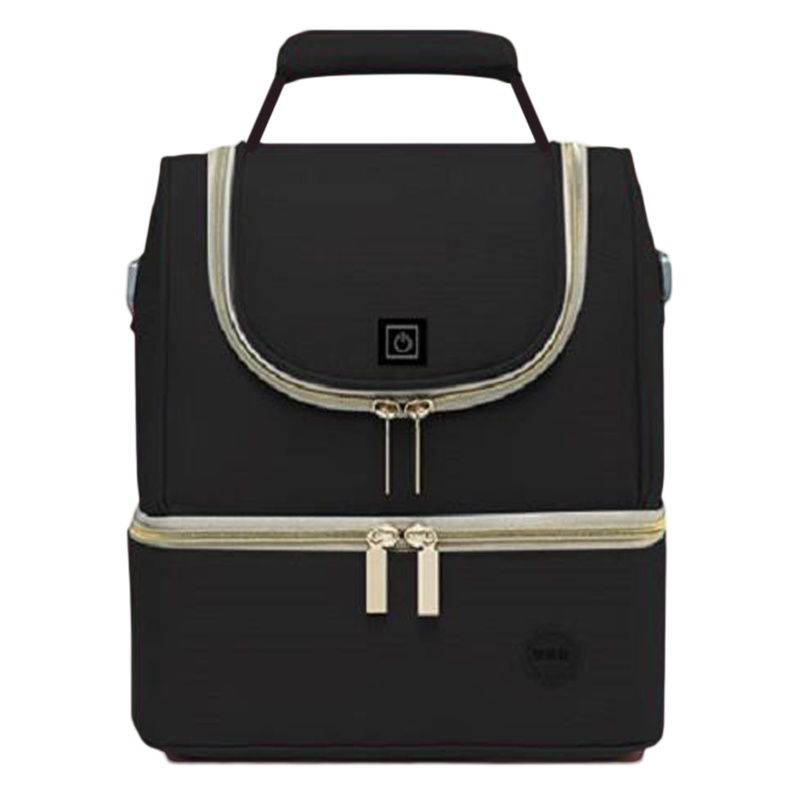 酷乐檬X1爱心消毒包内衣消毒器手机奶瓶玩具紫外线杀毒灭菌(黑色)外出旅行便携消毒包