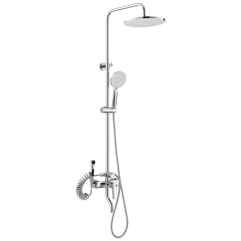 惠达花洒恒温增压淋浴花洒套装 家用全铜淋浴器-5017白色