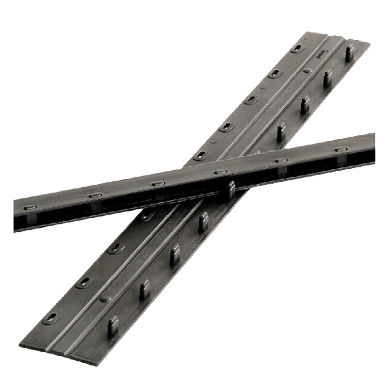 得力deli3828装订夹条胶圈装订机专用压边条 10孔12.5mm 100支/盒装12.5MM(黑色)