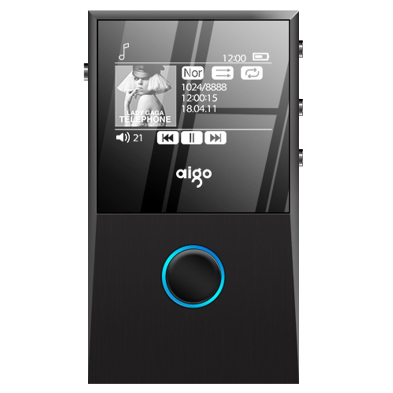 爱国者 MP3-205 迷你随身听 无损hifi蓝牙mp3外放音乐播放器 黑色(单位:件)