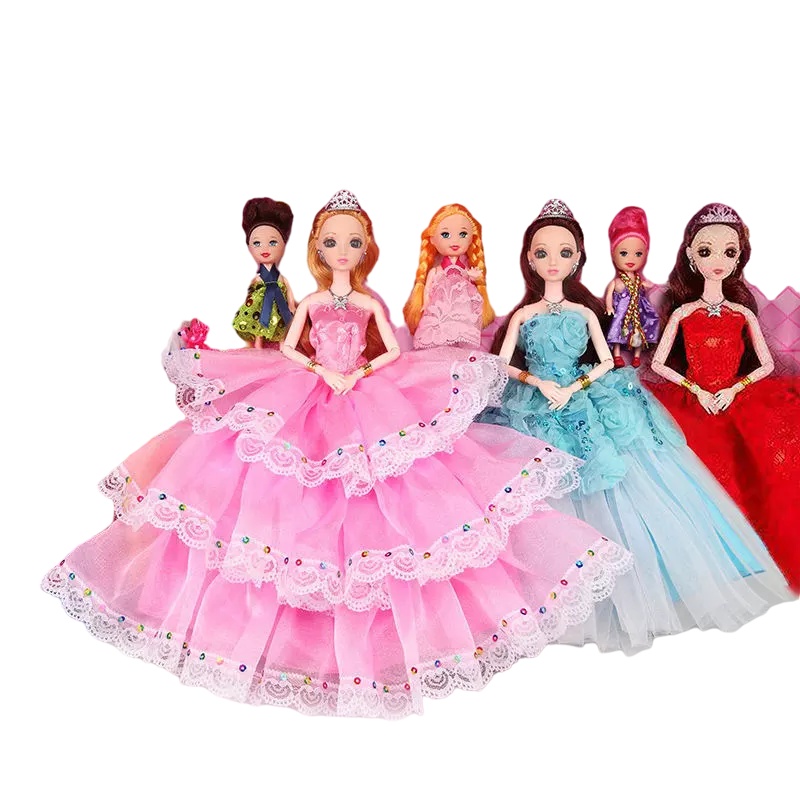 乐加酷 女孩芭比娃娃套装时尚玩具换装娃娃过家家玩具小公主生日礼物