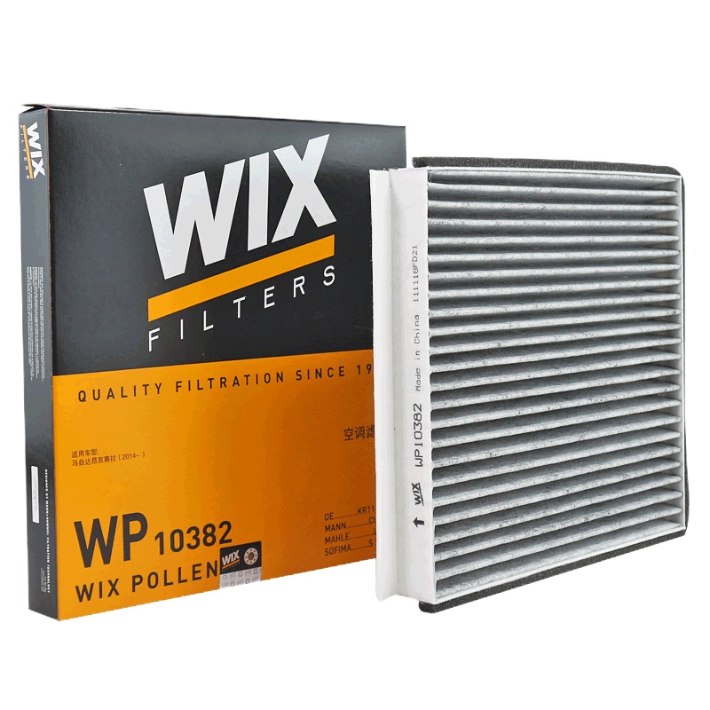 维克斯(WIX)活性炭空调滤WP10382适配昂克赛拉/CX-5