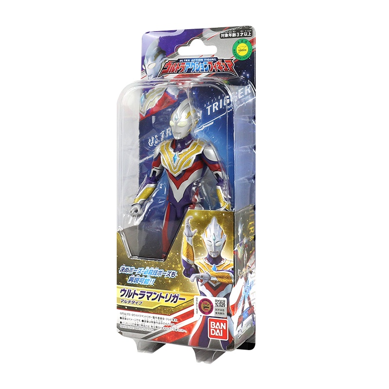万代特利迦奥特曼超可动人偶复合形态强力空中战斗手办模型玩具64556