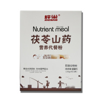 苏宁自营梓巢茯苓山药营养代餐粉即食谷物一盒装10小袋早餐冲饮素食辅食饱腹代餐粥250g/盒