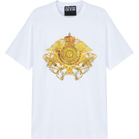 VERSACE JEANS COUTURE 范思哲 男士 棉质圆领短袖T恤 B3GWA740 11620