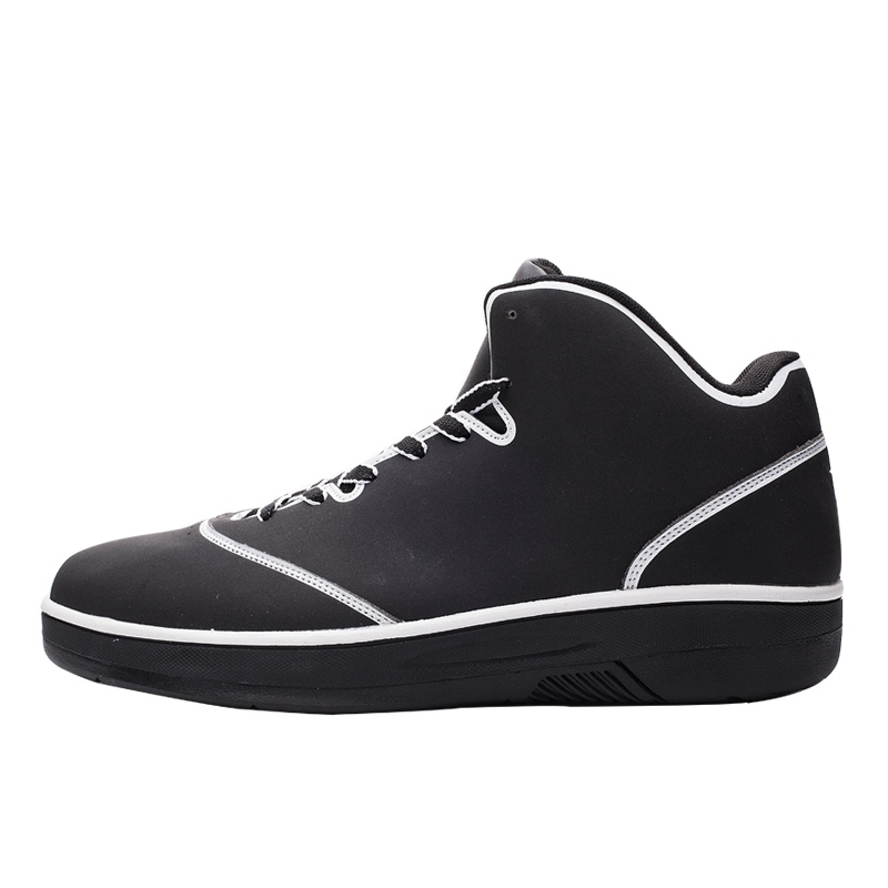 沃特高帮篮球鞋男夏季皮面透气运动男鞋耐磨轻便儿童男童大童学生