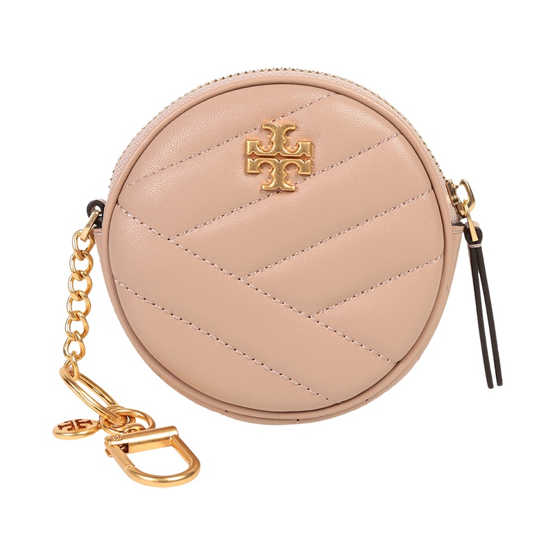 托里·伯奇 TORY BURCH TB零钱包 女士KIRA系列羊皮革零钱包吊饰81820