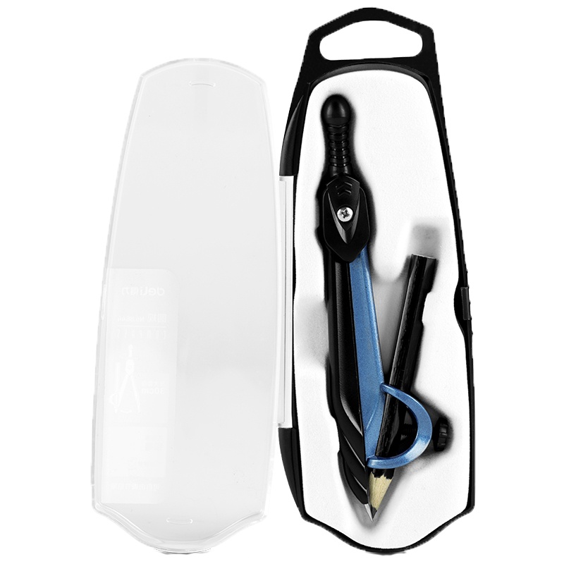 得力(deli)8644学生金属铅笔圆规套装 多功能绘图工具 学生、办公文具用品 颜色随机