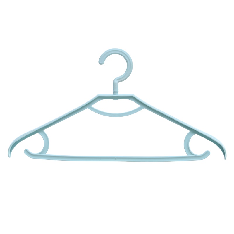 禧天龙塑料无痕衣架多功能晾衣架防滑衣服转头晾衣服挂衣架子9只