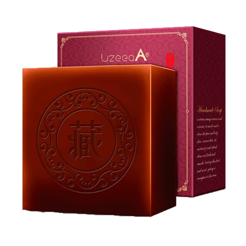 丽芝雅藏皂去螨虫男女洗脸香皂学生美白除螨皂控油祛痘去黑头补水网红手工皂