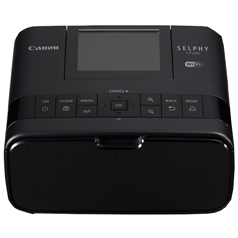 佳能(Canon)SELPHY CP1300 手机照片打印机(黑色)迷你 家用 便携 手机wifi连接