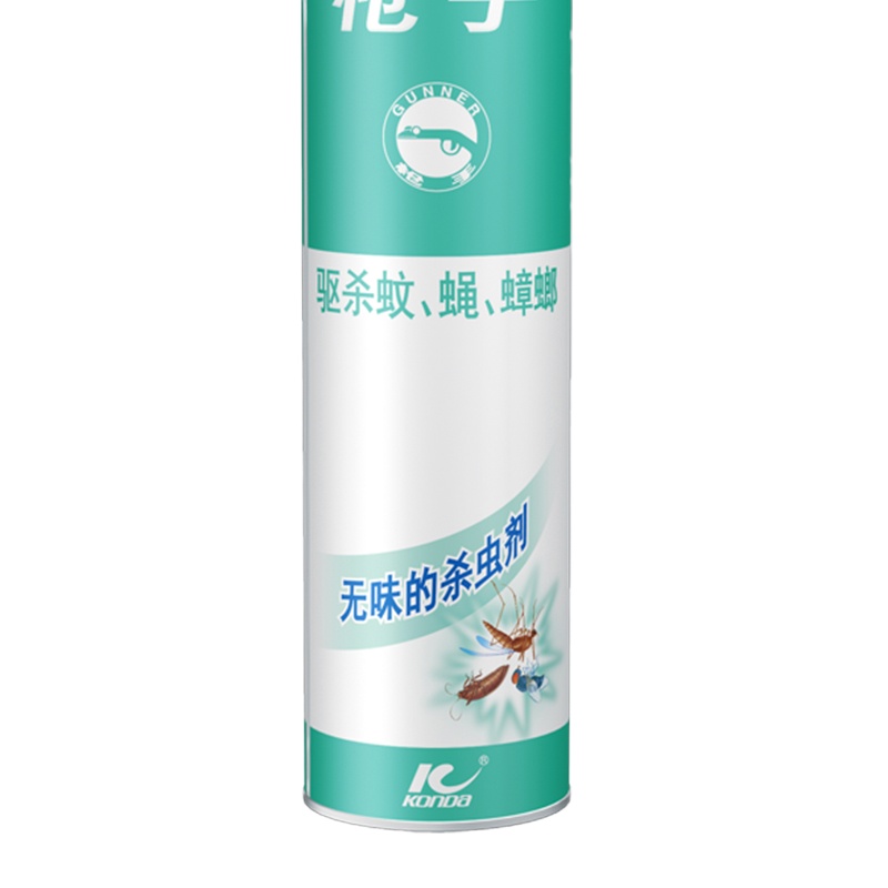 枪手(Gunner) 杀虫气雾剂 600ml/瓶