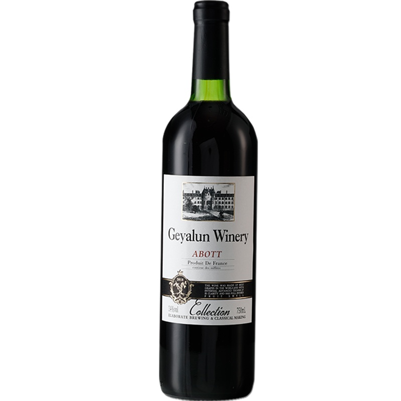 歌雅伦酒庄艾伯特干红葡萄酒14度750ml整箱6瓶装