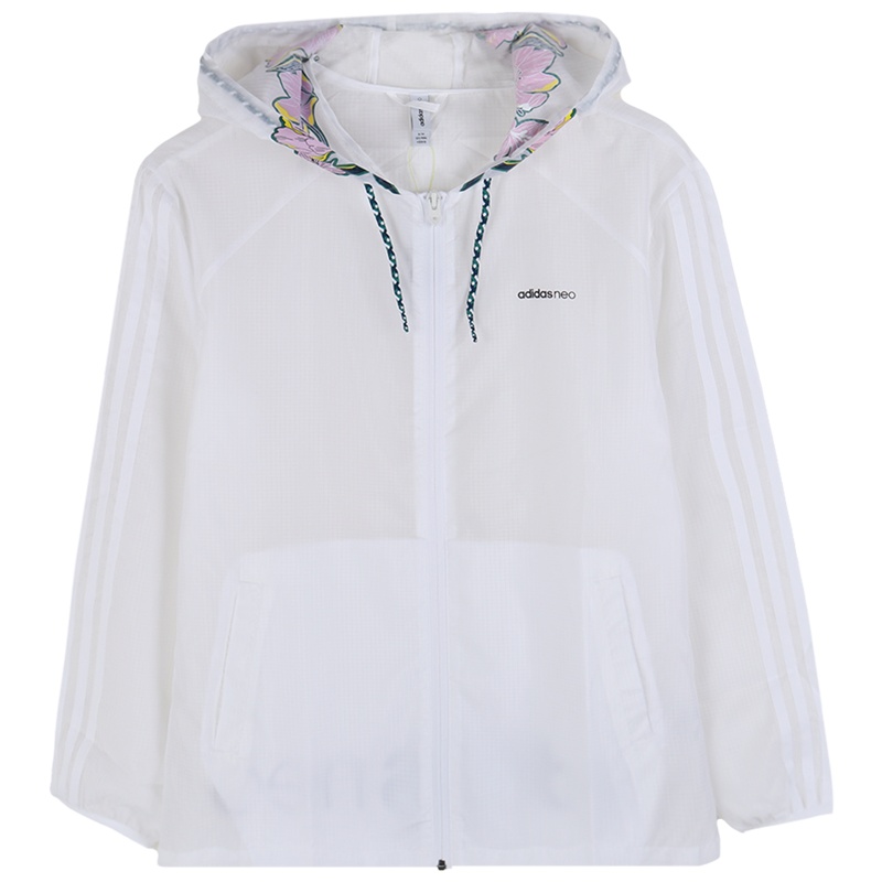 Adidas阿迪达斯 NEO女子W CS FLO WB WV防风服EJ7090
