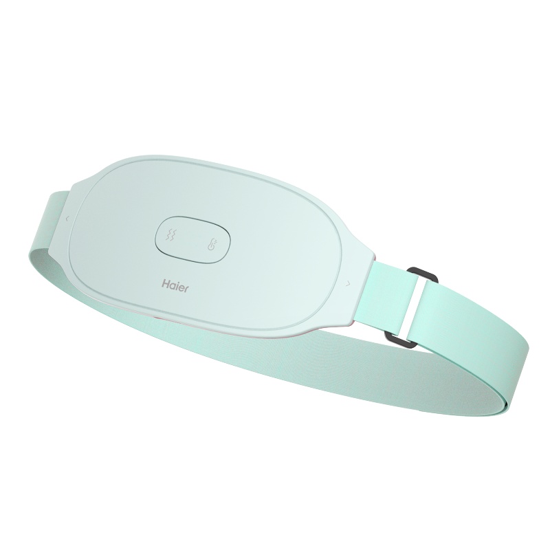 海尔(Haier)暖宫腰带 腹部按摩仪 加热震动按摩器 送女友家人生日礼物 薄荷绿