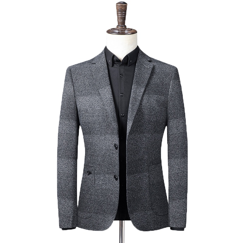 冰洁 2020男装休闲西装西服上衣中青年外套商务绅士