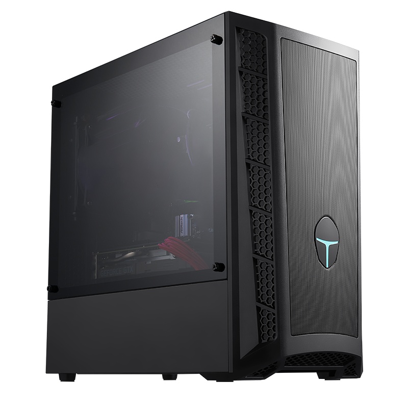 雷神(THUNDEROBOT)911黑武士台式机电脑设计发烧游戏吃鸡必备电竞主机(10代lntel i5-10400 8GB 512GB高速固态 GTX 1650super)