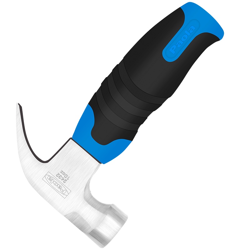 [苏宁自营]保拉(Paola)工具 羊角锤 榔头 短柄 逃生工具 救生锤 敲击 10oz 2432