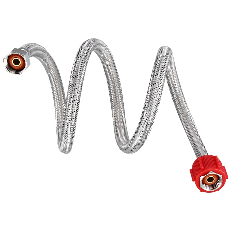 得力(deli) 不锈钢冷热水进水软管50CM