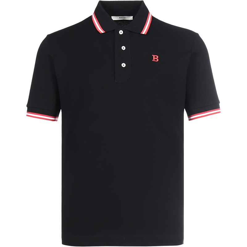 BALLY 巴利 男士 棉质短袖POLO衫 M5CC265F 7S182