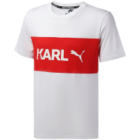 PUMA黑标男装运动服Karl Tee休闲短袖T恤595682