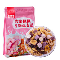 桑克拉(SUN CLARA)酸奶桃桃谷物燕麦脆烘焙燕麦片水果坚果400g袋装