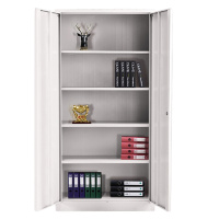 双开门铁皮柜 文件柜 铁皮柜 通门凭证柜 1.85*40*85 YC