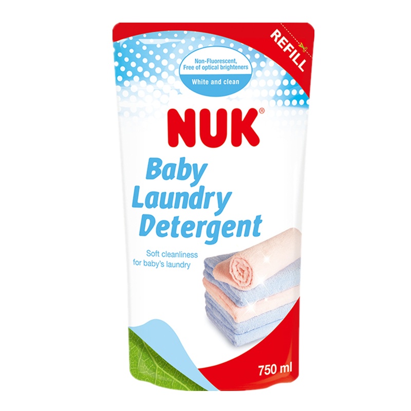 NUK婴儿洗衣液袋装750ml补充装 清香型
