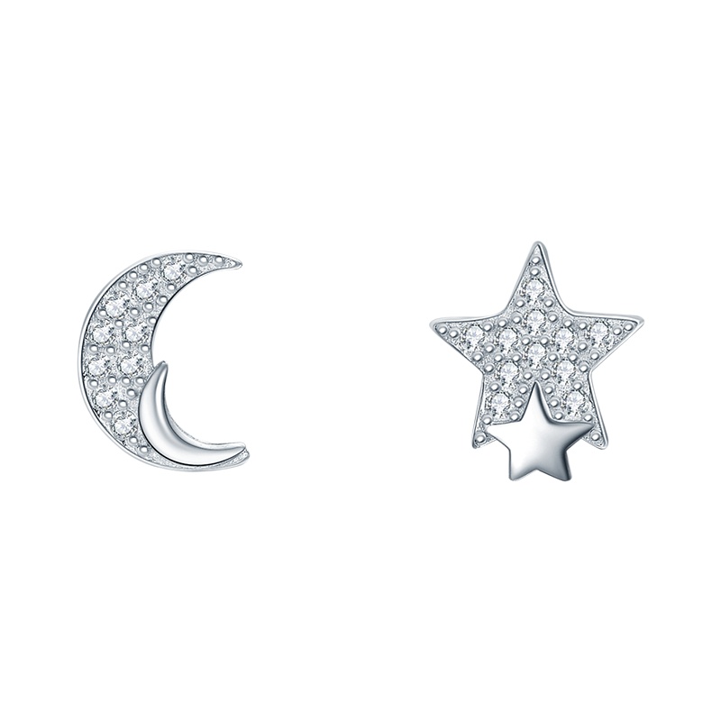 DTOTO 星月之恋耳钉简约时尚清新甜美风耳环女