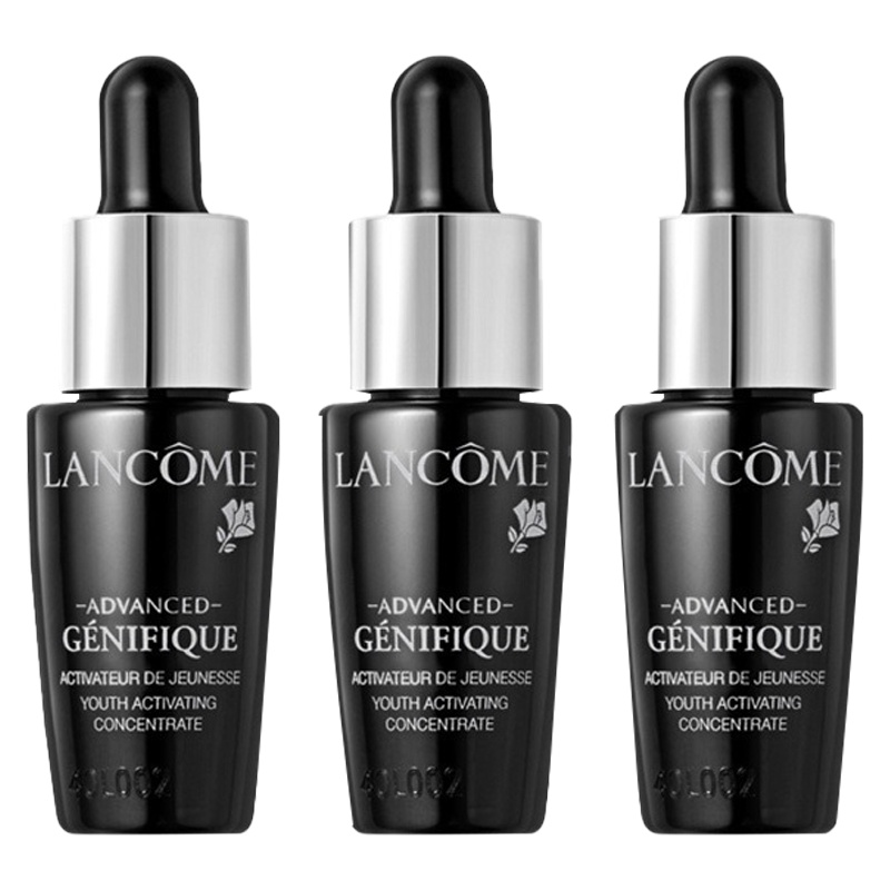 [国内专柜版正品保证]兰蔻LANCOME精华肌底液7ml*3小黑瓶精华平滑细纹补水保湿维稳深层修护肌肤