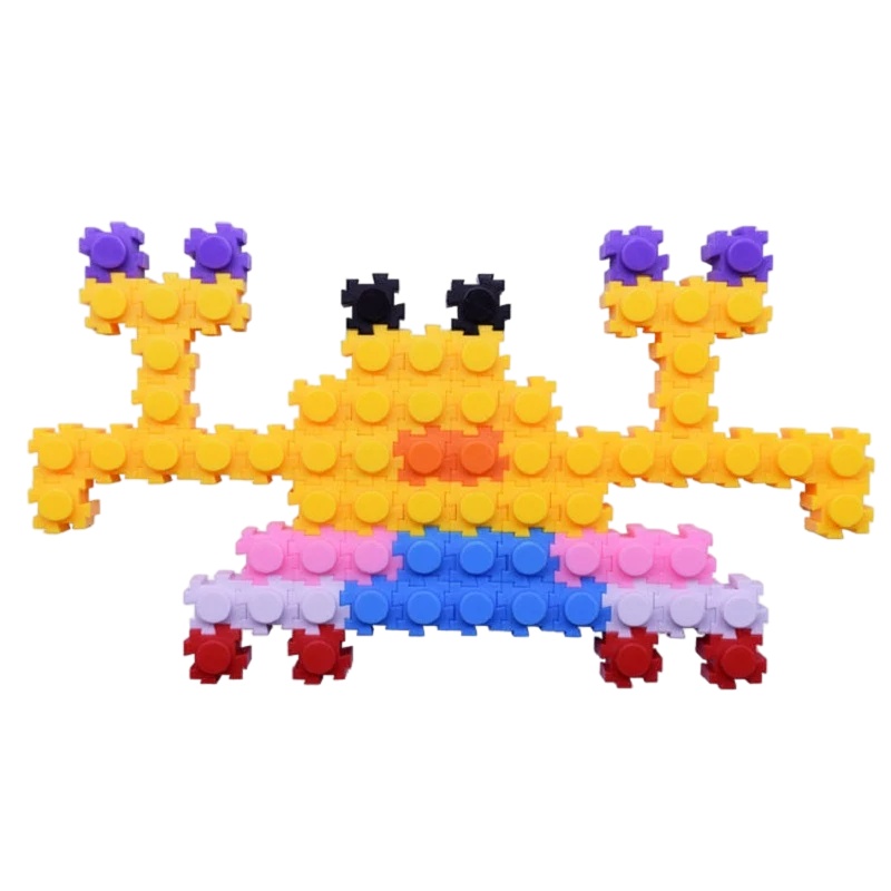 乐加酷 儿童玩具早教益智拼插百变积木玩具男女孩3-6岁智力开发拼装玩具