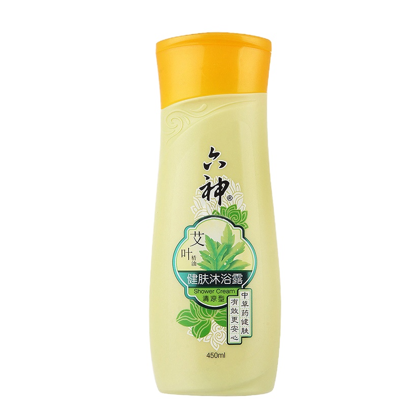 六神艾叶健肤沐浴露(清凉型)450ml